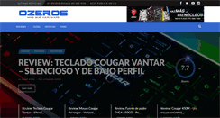 Desktop Screenshot of ozeros.com